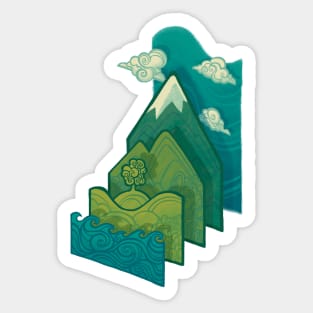 How to Build a Landscape Sticker